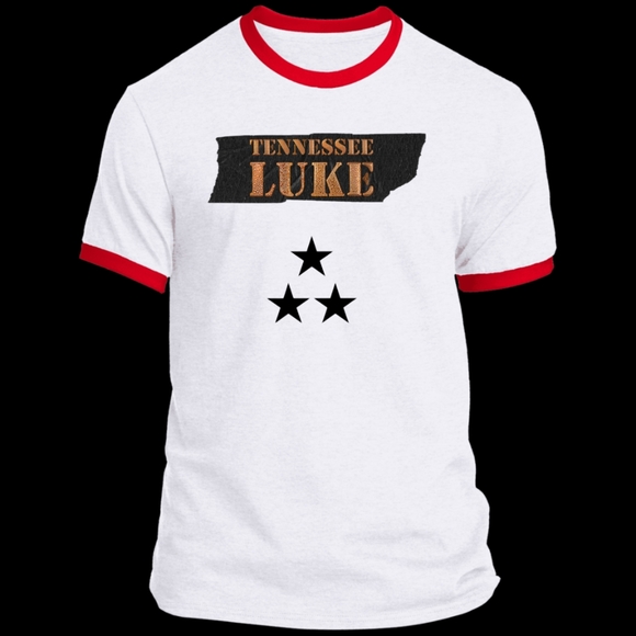 Tennessee Luke 3 Star Ringed T-shirt - Picture 1 of 8